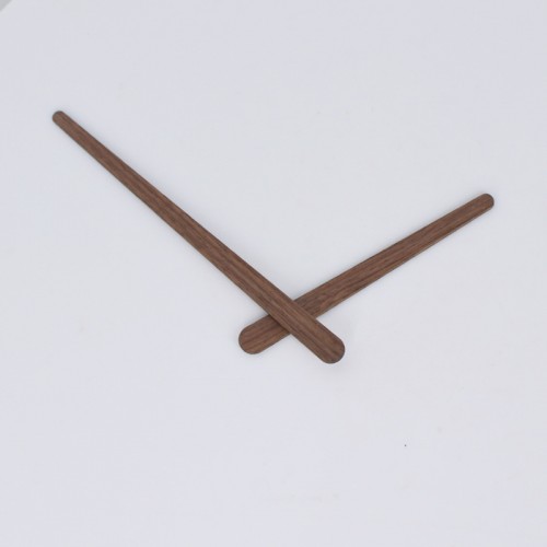 Laikrodžio mechanizmas + medinės rodyklės "Medžio stilius 4 (15 cm)