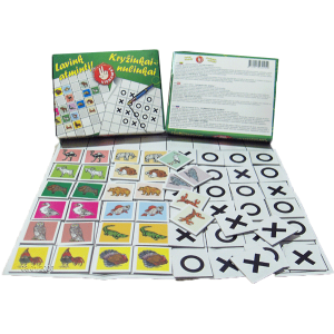 Žaidimai "Lavink atmintį" ir "Kryžiukai-nuliukai"