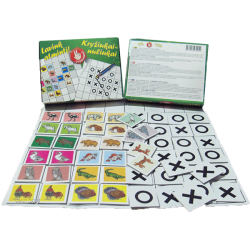 Žaidimai "Lavink atmintį" ir "Kryžiukai-nuliukai"