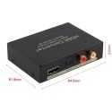 HDMI į HDMI ir SPDIF + RCA audio keitiklis (3D 4K 2160P)