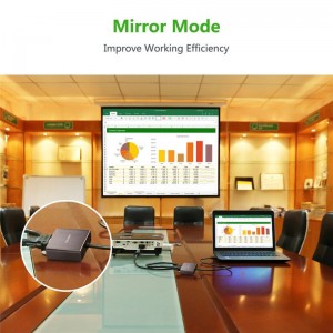 HDMI į VGA ir SPDIF keitiklis (1080P)