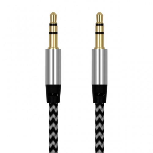 3.5mm kabelis ilgintuvas (1 metro, Gold-plated)