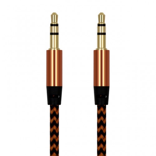 3.5mm kabelis ilgintuvas (1 metro, Gold-plated)