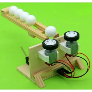 Surenkamas vaikiškas konstruktorius "Rutuliukų svaidyklė" (vaiko lavinimas, aukštos kokybės)