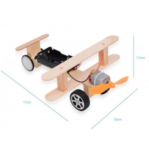 Surenkamas vaikiškas konstruktorius "Lėktuviukas mylimukas" (vaiko lavinimas, aukštos kokybės)