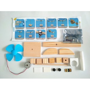 Surenkamas vaikiškas konstruktorius "Lėktuviukas mylimukas 2" (vaiko lavinimas, aukštos kokybės)