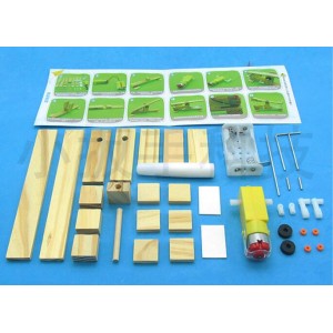 Surenkamas vaikiškas konstruktorius "Mokslinis eksperimentas" (vaiko lavinimas, aukštos kokybės)