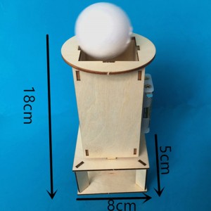 Surenkamas vaikiškas konstruktorius "Kamuoliukų skraidyklė" (vaiko lavinimas, aukštos kokybės)