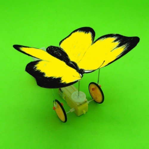 Surenkamas vaikiškas konstruktorius "Peteliškė plasdeliškė" (vaiko lavinimas, aukštos kokybės)