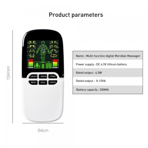 Elektroninis kūno masažuoklis-treniruoklis "Elegancija" (dvigubo veikimo, 4 elektrodų pagalvėlės)