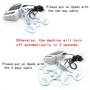 Elektroninis kojų masažuoklis-treniruoklis "Nuostabios kojytės 3" (+ 4 elektrodų pagalvėlės)