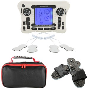 Elektroninis kūno masažuoklis-treniruoklis "Gudrutis 2" (dvigubo veikimo, 12 elektrodų pagalvėlių)