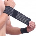Elastinis diržas sportui "Spalvotieji dryžiukai 4" (1 vnt., medvilnė)