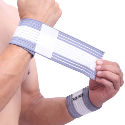 Elastinis diržas sportui "Spalvotieji dryžiukai 6" (1 vnt., medvilnė)