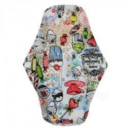 Daugkartinio naudojimo higieniniai įklotai "Gudruolė 9" (5 vnt., 18 x 25 cm)