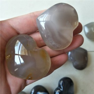 Figūrėlės "Nuostabiosios širdelės" (agatas, 2 vnt.)