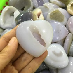 Figūrėlė "Širdelė" (agatas, 5 cm)