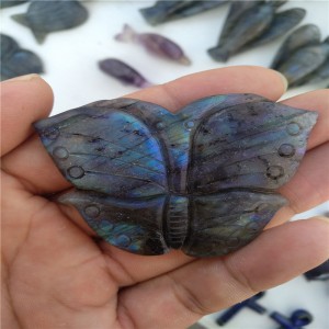 Figūrėlė "Drugelis" (labradoritas, 5 cm)