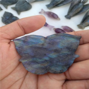 Figūrėlė "Drugelis" (labradoritas, 5 cm)