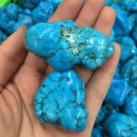 Mineralai "Originalus stilius" (turkis, 2 vnt., 2 cm)