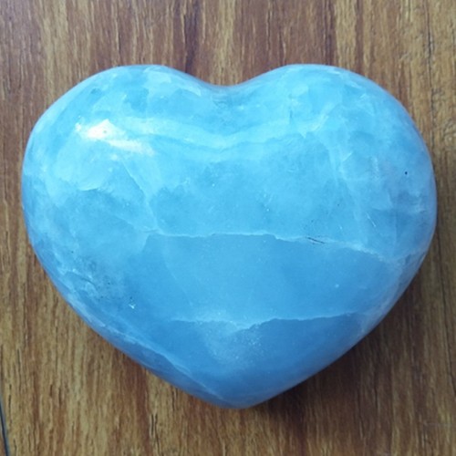 Figūrėlė "Mėlynoji širdelė 4" (celestitas, 387 g.)