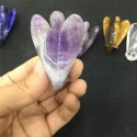 Figūrėlė "Violetinis angelas" (ametisto kvarco kristalas, 5 cm)