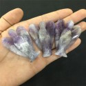 Figūrėlė "Violetinis angelas" (ametisto kvarco kristalas, 5 cm)