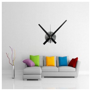 Laikrodžio mechanizmas 43 (Sidabro spalvos, labai didelis)