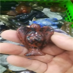 Figūrėlė "Angelas sargas 2" (naturalus akmuo, 5 cm)