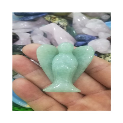 Figūrėlė "Angelas sargas 5" (naturalus akmuo, 5 cm)