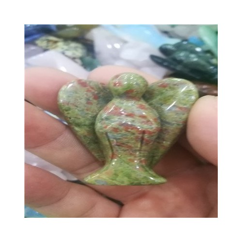 Figūrėlė "Angelas sargas 8" (naturalus akmuo, 5 cm)