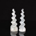 Figūrėlė "Spiralinis bokštas" (selenitas, 11 cm, 100 g)