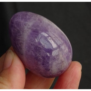 Figūrėlė "Kiaušinis" (kvarco kristalas, 3.6 cm, 29 g)