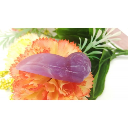 Figūrėlė "Mielasis šliužiukas" (kvarco kristalas, 5 cm)