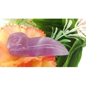 Figūrėlė "Mielasis šliužiukas" (kvarco kristalas, 5 cm)