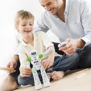 Vaikštantis ir šokantis robotas "Protinguolis 4"