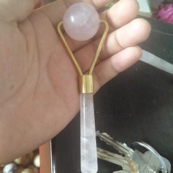 Rutulinis masažuoklis "Violetinis rutulys" (masažui, spa, akupunktūra)