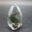 Mineralas su inklūzais "Skaidrusis kiaušinis 6" (chloritas, 7 g)