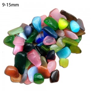 Natūralūs mineralai "Katino akis" (opalitas, 9-15 mm, 500 g)