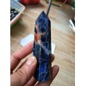 Natūralus mineralas "Mėlynasis obeliskas" (9 cm, 90 g)