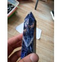 Natūralus mineralas "Mėlynasis obeliskas" (9 cm, 90 g)