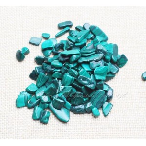 Natūralūs mineralai "Žalieji akmenukai" (malachitas, 100 g)
