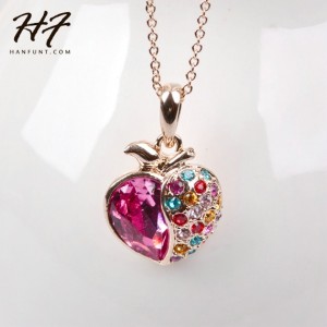 Pakabukas "Dviguba širdelė" (austriški kristalai)