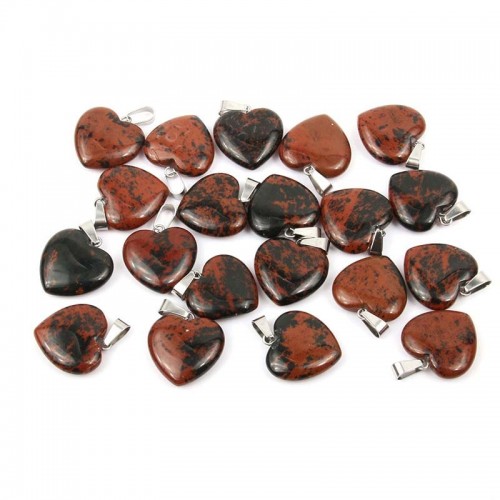 Pakabukas "Mielosios širdelės 6" (aukso gulbės akmuo)