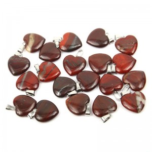 Pakabukas "Mielosios širdelės 8" (vaivorikštinis akmuo)