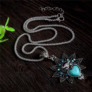 Pakabukas "Pati gražiausia širdelė" (51 cm, 1.2 x 1.2 cm)