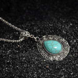 Pakabukas "Stilingiausias medalionas" (turkis)