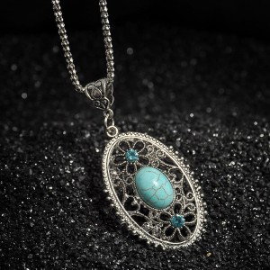 Pakabukas "Stilingiausias medalionas 2" (turkis)