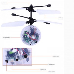 Skraidantis kristalas "Nuostabioji spalvinė gama" (su distanciniu valdymu)