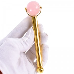 Veido masažuoklis - treniruoklis "Rožinis kristalas"